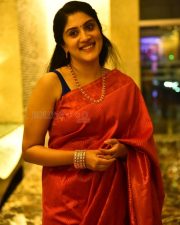 Actress Dhanya Balakrishna at The 100 Movie Pre Release Event Photos 03