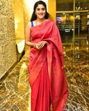 Actress Dhanya Balakrishna at The 100 Movie Pre Release Event Photos 04