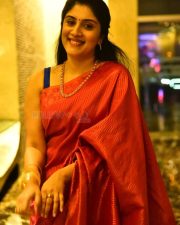 Actress Dhanya Balakrishna at The 100 Movie Pre Release Event Photos 16