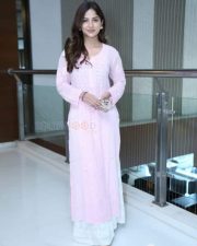 Actress Kashmira Pardeshi at Vinaro Bhagyamu Vishnu Katha Movie Success Meet Pictures 02