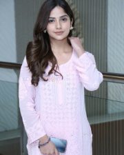 Actress Kashmira Pardeshi at Vinaro Bhagyamu Vishnu Katha Movie Success Meet Pictures 09