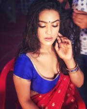 Actress Kavya Thapar Hot Condom Ad Photos
