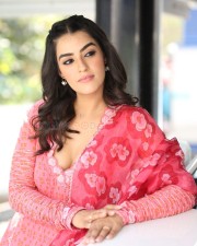 Actress Kavya Thapar at Eagle Movie Interview Photos 27