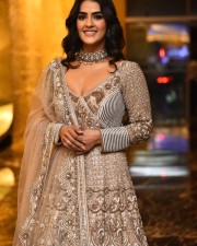 Actress Kavya Thapar at Eagle Movie Pre Release Event Pictures 07