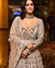 Actress Kavya Thapar at Eagle Movie Pre Release Event Pictures 14