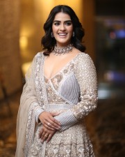 Actress Kavya Thapar at Eagle Movie Pre Release Event Pictures 32