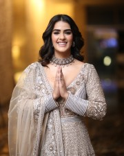 Actress Kavya Thapar at Eagle Movie Pre Release Event Pictures 33