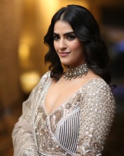 Actress Kavya Thapar at Eagle Movie Pre Release Event Pictures 38