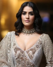 Actress Kavya Thapar at Eagle Movie Pre Release Event Pictures 39
