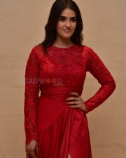 Actress Kavya Thapar at Eagle Trailer Success Celebrations Photos 20
