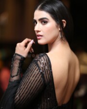 Actress Kavya Thapar at Ooru Peru Bhairavakona Trailer Launch Photos 01