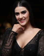 Actress Kavya Thapar at Ooru Peru Bhairavakona Trailer Launch Photos 06