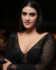 Actress Kavya Thapar at Ooru Peru Bhairavakona Trailer Launch Photos 11