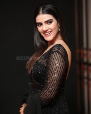 Actress Kavya Thapar at Ooru Peru Bhairavakona Trailer Launch Photos 14