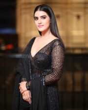 Actress Kavya Thapar at Ooru Peru Bhairavakona Trailer Launch Photos 18