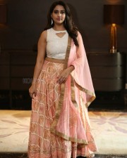 Actress Manjusha At Aravinda Sametha Movie Success Meet Photos