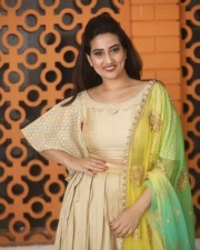 Actress Manjusha At Chiranjeevi Rd Birthday Celebrations Photos
