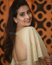 Actress Manjusha At Chiranjeevi Rd Birthday Celebrations Photos