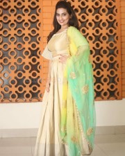 Actress Manjusha At Chiranjeevi Rd Birthday Celebrations Photos