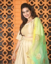 Actress Manjusha At Chiranjeevi Rd Birthday Celebrations Photos