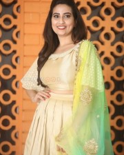 Actress Manjusha At Chiranjeevi Rd Birthday Celebrations Photos