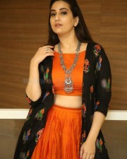 Actress Manjusha At Chitralahari Success Meet Photos