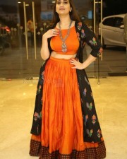 Actress Manjusha At Chitralahari Success Meet Photos