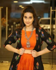 Actress Manjusha At Chitralahari Success Meet Photos