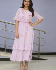 Actress Manjusha At Dhamki Movie Trailer Launch Photos