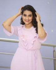 Actress Manjusha At Dhamki Movie Trailer Launch Photos