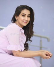 Actress Manjusha At Dhamki Movie Trailer Launch Photos