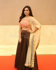Actress Manjusha At Kavacham Trailer Launch Photos