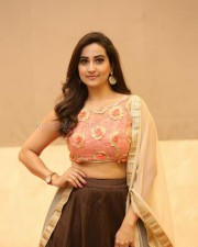 Actress Manjusha At Kavacham Trailer Launch Photos