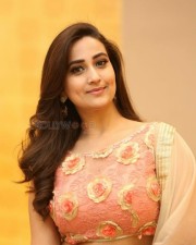 Actress Manjusha At Kavacham Trailer Launch Photos