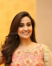 Actress Manjusha At Kavacham Trailer Launch Photos