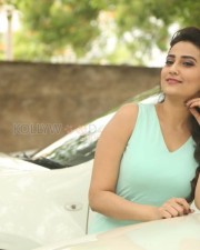 Actress Manjusha At Logo Launch Photos
