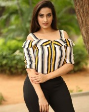 Actress Manjusha At Savyasachi Movie Trailer Launch Photos