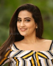 Actress Manjusha At Savyasachi Movie Trailer Launch Photos