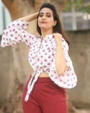 Actress Manjusha At Tenali Ramakrishna Ba Bl Teaser Launch Photos