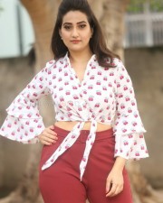 Actress Manjusha At Tenali Ramakrishna Ba Bl Teaser Launch Photos