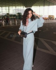 Actress Mithila Palkar at Airport Pictures