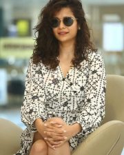 Actress Mithila Palkar at Ori Devuda Movie Success Meet Photos 05