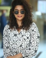 Actress Mithila Palkar at Ori Devuda Movie Success Meet Photos 12