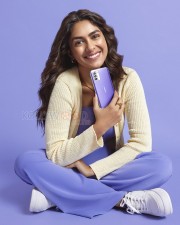 Actress Mrunal Thakur Promoting Nokia Mobile Phones Photos 03