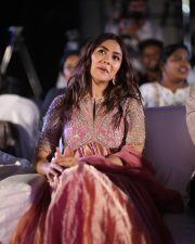 Actress Mrunal Thakur at Dacoit Movie Success Meet Photos 01