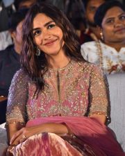 Actress Mrunal Thakur at Dacoit Movie Success Meet Photos 10