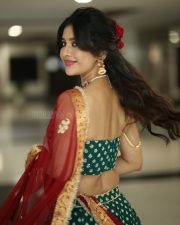 Actress Nabha Natesh at Swayambu Teaser Launch Pictures 02