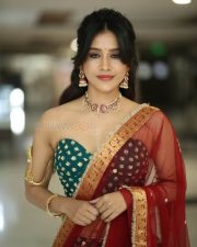 Actress Nabha Natesh at Swayambu Teaser Launch Pictures 06