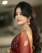 Actress Nabha Natesh at Swayambu Teaser Launch Pictures 07