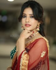 Actress Nabha Natesh at Swayambu Teaser Launch Pictures 09